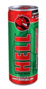 HELL 250ml STRONG WATERMELON - Kufrík HELL | HELL ENERGY STORE.sk